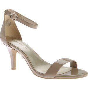 Bandolino Madia Patent Faux Leather Sandals in the Size 8